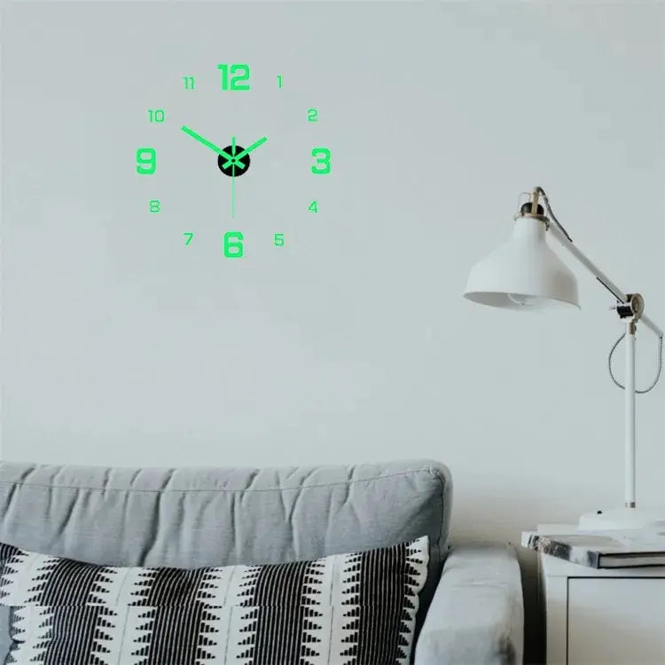 DIY Luminous Silent Wall Clock