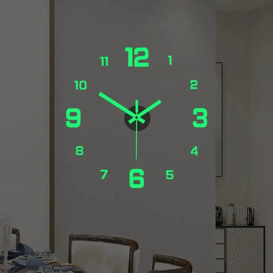 DIY Luminous Silent Wall Clock