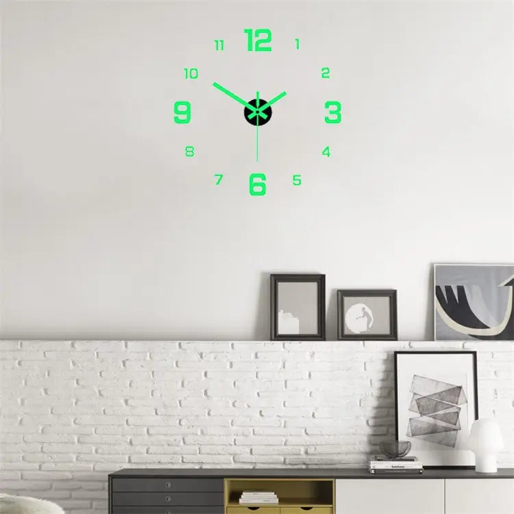 DIY Luminous Silent Wall Clock